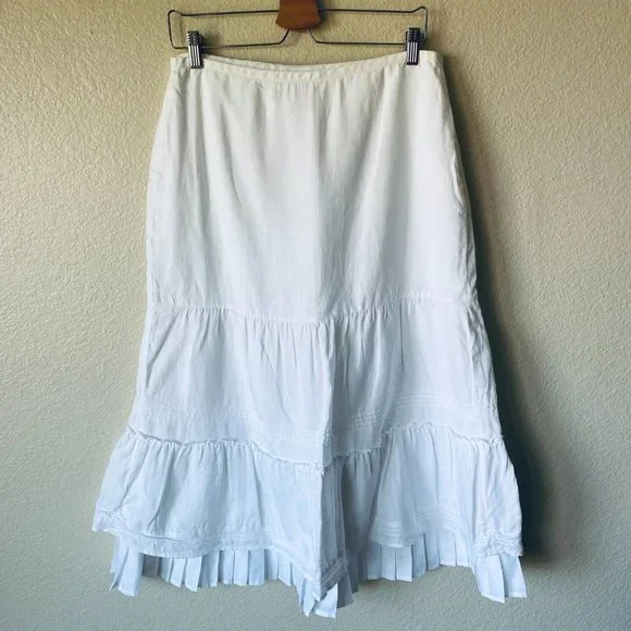 White summer skirt size 8 cheap